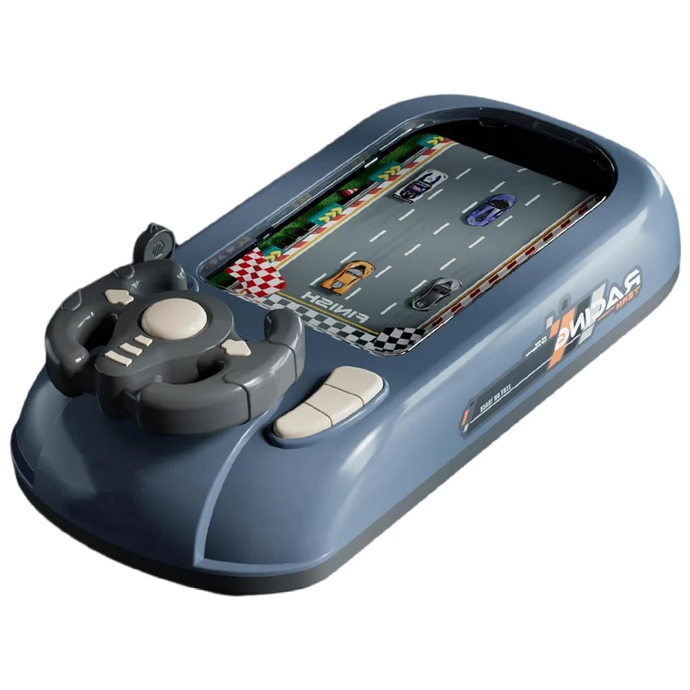 Driving Simulator with Music & Vehicle Sound Effects Interactive Simulation Driving Steering Wheel Toy Car Racing Adventure Game