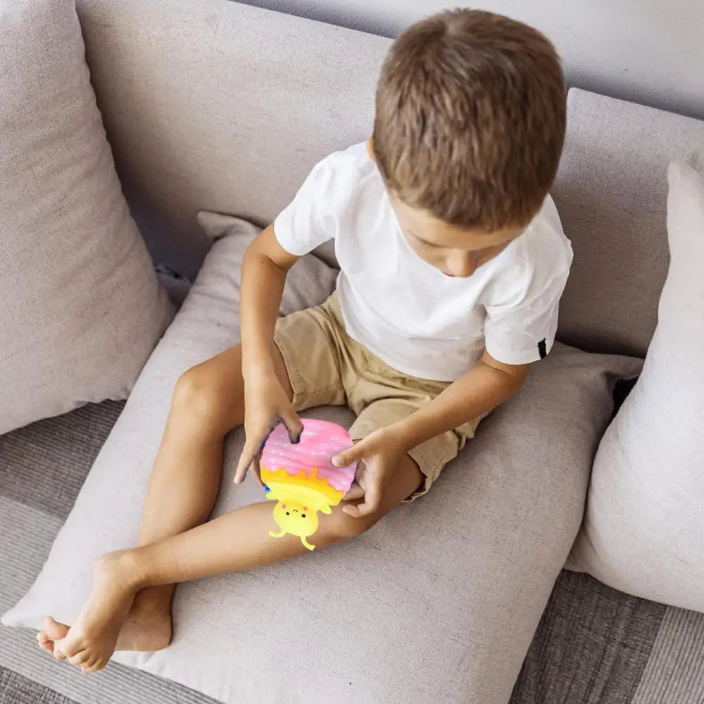 Squeeze Bee In Honey Pot Stretchy Toys Hand Finger Exercise Sensory Fidget Toys For Kids And Adults Party Supplies