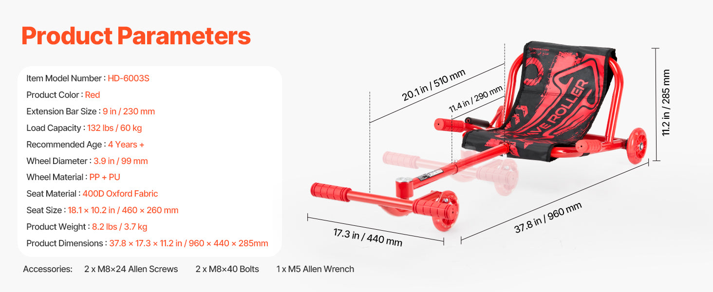 SucceBuy 132/198lbs Kids Ride on Scooter Swing Side-to-Side Powered by Zig-Zag Motion Drifting Outdoor Sport Toys for Child Gift