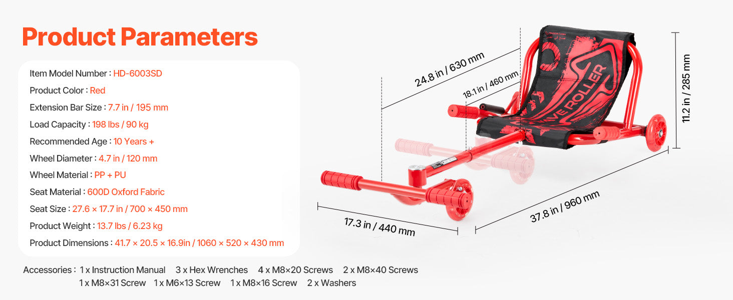 SucceBuy 132/198lbs Kids Ride on Scooter Swing Side-to-Side Powered by Zig-Zag Motion Drifting Outdoor Sport Toys for Child Gift